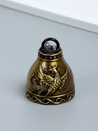 Набор колокольчиков «Птица Феникс», 2 шт., металл, 6×4.8×4.8 см - Фото 3