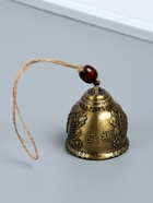 Набор колокольчиков «Будда и карп», 2 шт., металл, h=4.8 см d=6 см - Фото 4