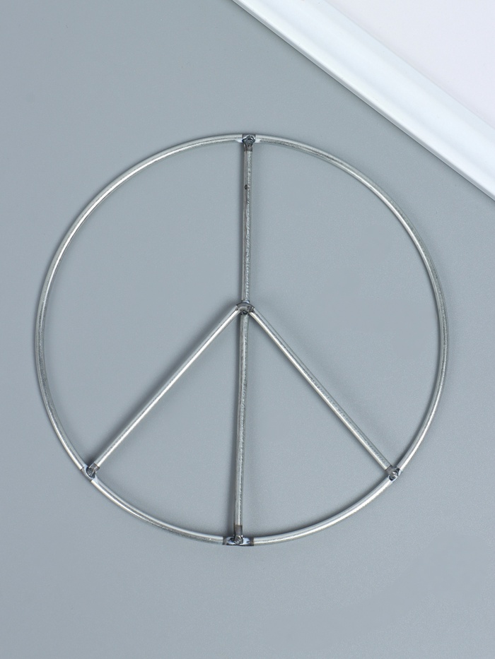 Основа для ловца снов металл «Пацифик», набор 2 шт., d=14.5 см, 0.3×14.5×14.5 см - Фото 1