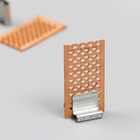 Фитиль для свечи дерево с металлическим держателем, широкий, набор 2 шт., 2×3.6 см - Фото 1