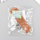 Фитиль для свечи дерево с металлическим держателем, широкий, набор 2 шт., 2×9 см - Фото 4