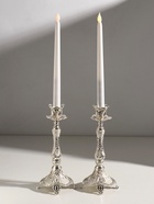 Набор подсвечников на 1 свечу «Деметра», 2 шт., d=2.5 см, 9×9×23.5 см - Фото 1