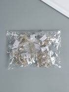 Нить светодиодная для сувениров, мульти, 20 диодов, дл. 2 м, от батареек 3×CR1130, набор 10 шт. 10888522 - фото 16843667