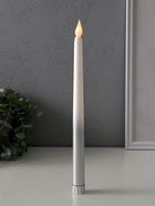 Набор светодиодных свечей, ночники LED «Нежность», 2 шт., 2×ААА, серебро, 2×2×27.5 см - Фото 6