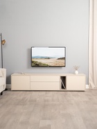 Тумба напольная под ТВ «Тайл 16.62», 2002×396×440 мм, цвет сатин/эмили блаш - Фото 1