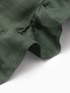 Скатерть «Этель» Ivory, 150×116+/-3 см, 100% лён, зелёная, 170 г/м² - фото 50242115