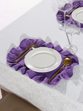 Набор салфеток «Этель» Ivory, 30×40 см-2 шт., сиреневый, 100% лён, 170 г/м²