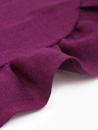 Набор салфеток «Этель» Ivory, 30×40 см-4 шт., фиолетовая, 100% лён, 170 г/м² - фото 809609468