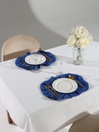 Набор салфеток «Этель» Ivory, 30×40 см-2 шт., синий, 100% лён, 170 г/м² - фото 809609472