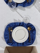 Набор салфеток «Этель» Ivory, 30×40 см-2 шт., синий, 100% лён, 170 г/м² - фото 809609476