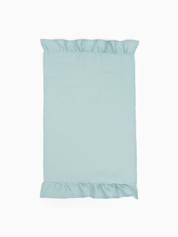 Полотенце «Этель» Ivory, 40×70 см, 100% лён, 170 г/м², мятное