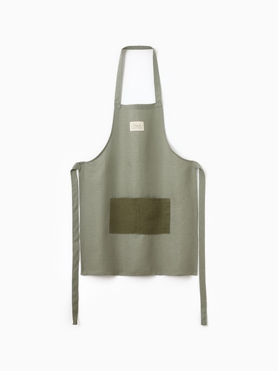 Набор фартуков «Этель. Папа и сын», мужской 60×70 см, детский 50×60 см, 100% лён