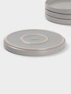 Набор тарелок Доляна «Гранит», 4 шт., d=20 см, керамика, серый - Фото 5