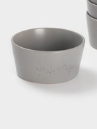 Набор салатников Доляна «Гранит», 4 шт., 800 мл, 14.5×7 см, керамика, серый - Фото 3