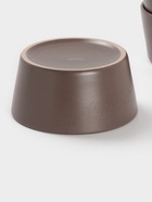 Набор салатников Доляна «Гранит», 4 шт., 800 мл, 14.5×7 см, керамика, коричневый - Фото 5