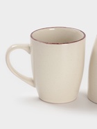 Набор посуды Доляна «Альпийский крем», керамика, 24 предмета: кружки 6 шт., тарелки 12 шт. d=20/27 см, салатники 6 шт., бежевый - Фото 6