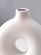 УЦЕНКА Ваза TAKE IT EASY «Линд», 21×17×7 см, керамика, белая 10894499