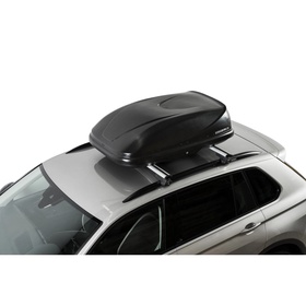 Автобокс на крышу Bonus BB320, чёрный матовый, односторонний, 320л, 1300х820х375 мм
