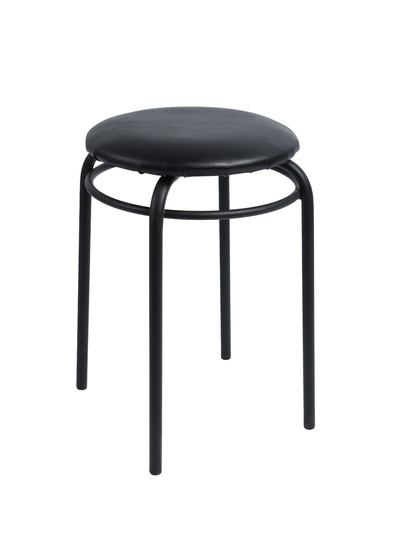 УЦЕНКА Табурет «Кольцо» Черный/черный