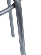 УЦЕНКА Табурет для кухни «Клик Мебель. Кольцо», искусственная кожа, цвет серебристый металлик/шоколадная рептилия - Фото 7