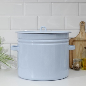 {{photo.Alt || photo.Description || 'УЦЕНКА Бак эмалированный, 20 л, d=34 см, с крышкой, без декора, голубой'}}