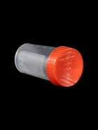 Контейнер для биоматериалов 60 мл, завинчивающаяся крышка, матовое окно, индивидуальная упаковка - Фото 4