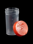 Контейнер для биоматериалов 60 мл, завинчивающаяся крышка, матовое окно, индивидуальная упаковка - Фото 5