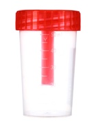 Контейнер стерильный для биоматериалов, шпатель, 60 мл - Фото 1