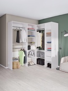 Вешалка модульной гардеробной системы «Модус», 2090×800×420 мм, цвет белый - Фото 3