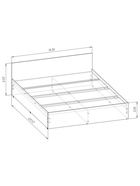 Кровать двуспальная «Лора», 1600×2000 мм, цвет кашемир - Фото 3
