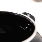 Чайник со свистком «Кармен», 3 л, фиксированная ручка, индукция, цвет чёрно-красный - фото 4546941