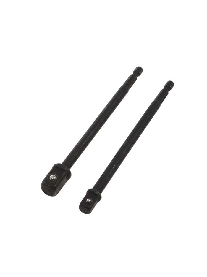 УЦЕНКА Набор адаптеров для торцевых головок ТУНДРА, под квадрат 1/2", 3/8" 150 мм - Фото 1