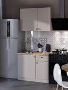 Кухонный гарнитур для маленькой кухни «Поинт», 1000×600 мм, цвет кашемир - Фото 3