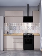 Кухонный гарнитур для маленькой кухни «Лора», 1500×600 мм, цвет кашемир - Фото 2