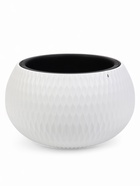 Кашпо для цветов «Жемчужина», 7 л, d=36 см, h=22 см, пластик, со вставкой, подвесное, белое - Фото 6