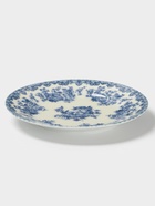 Тарелка Добрушский завод «Версаль», d=17.5 см, фарфор, белая, синяя - Фото 2