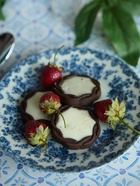 Тарелка Добрушский завод «Версаль», d=17.5 см, фарфор, белая, синяя - Фото 4