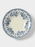 Тарелка глубокая Добрушский завод «Версаль», 250 мл, d=20 см, фарфор, белая, синяя 10890727