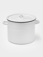 Кастрюля эмалированная, 9 л, d=26 см, цилиндрическая, МИКС - Фото 1