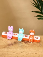 Сувенир "Котики на скамейке" дерево 18х4х7 см 10615625 - фото 16740256