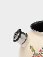 Чайник «Луговые цветы», 3 л, со свистком, индукция, эмалированная сталь, бежевый - Фото 3