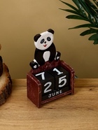 Календарь настольный «Панда», 11×5×14 см, дерево - Фото 4
