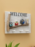 Вешалка WELCOME, 31×6.5×21 см, дерево албезия - Фото 2