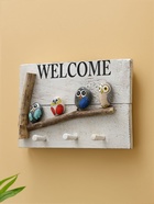 Вешалка WELCOME, 31×6.5×21 см, дерево албезия - Фото 3