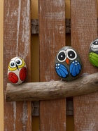 Вешалка «Воробьи на ветке», 23×23×6 см, дерево албезия - Фото 4