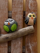 Вешалка «Воробьи на ветке», 23×23×6 см, дерево албезия - Фото 5