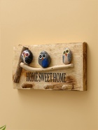 Вешалка HOME SWEET HOME, 30×6×15 см, дерево албезия - Фото 3