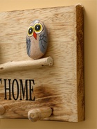 Вешалка HOME SWEET HOME, 30×6×15 см, дерево албезия - Фото 4