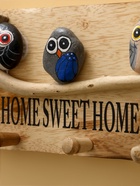 Вешалка "HOME SWEET HOME" дерево Албезия 30х6х15 см 10615748 - фото 16684053