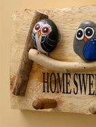 Вешалка HOME SWEET HOME, 30×6×15 см, дерево албезия - Фото 6